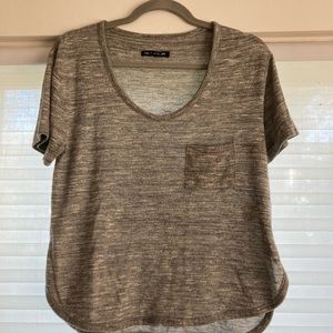 Rag & Bone grey pocket tee shirt size small